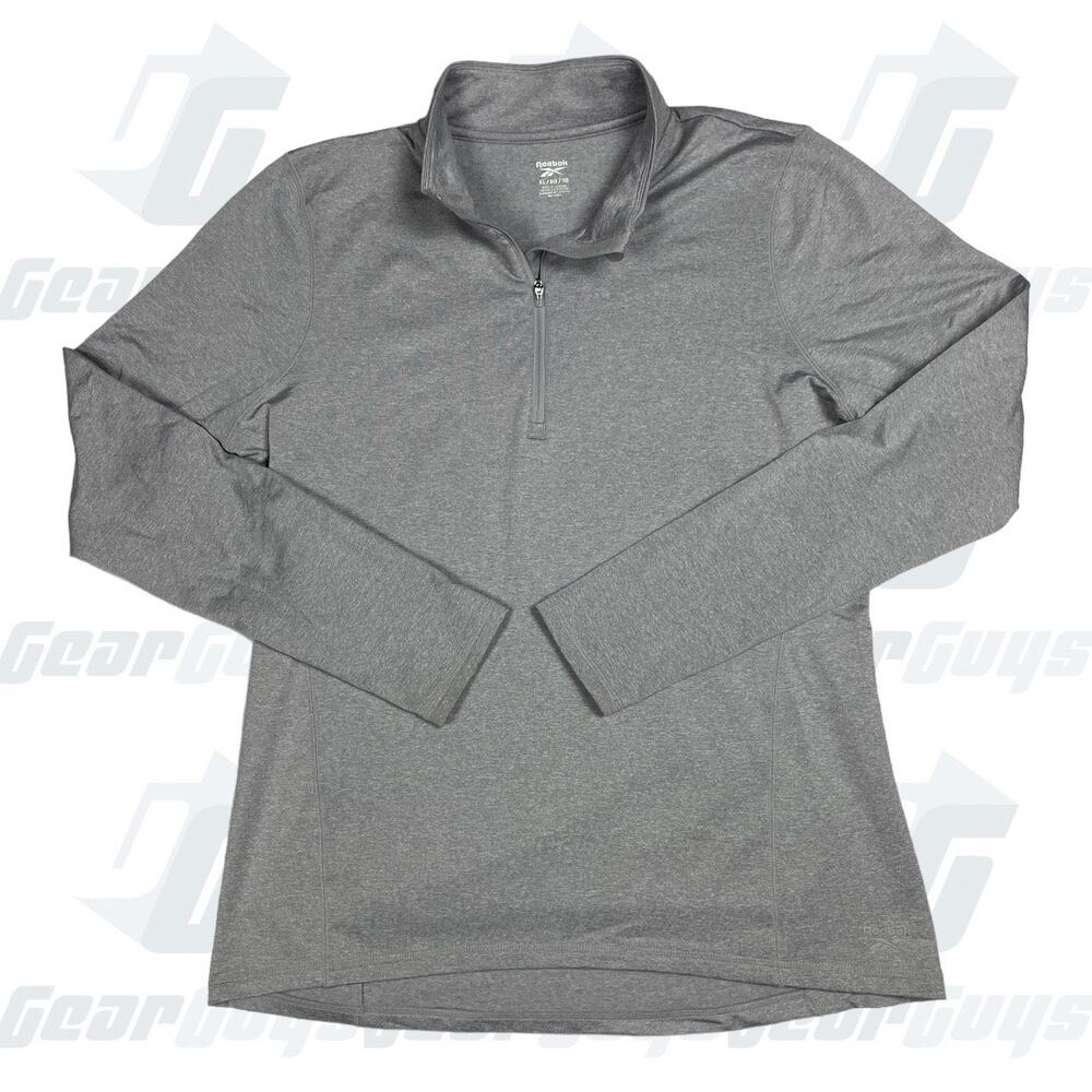 Reebok 3/4 Zip Sweatshirt Running XL